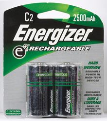 Energizer NiMH C 1.2 volts Rechargeable Batteries NH35BP-2R2 