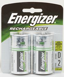 Energizer NiMH D 1.2 volts Rechargeable Batteries NH50BP-2R2 