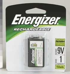 Energizer  NiMH  9V  1.2 volts Rechargeable Batteries  NH22NBP 