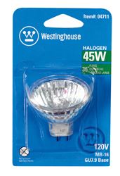 Westinghouse  Halogen Floodlight Bulb  45 watts 270 lumens Floodlight  MR16  GU7.9/8.0  White  1 pk 