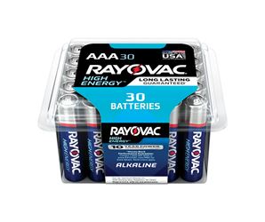 Rayovac  AAA  Alkaline  Batteries  1.5 volts 30 pk 