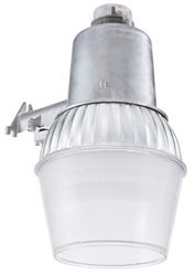 Lithonia Lighting  Clear  Aluminum  Area Light  Dusk to Dawn  High-Pressure Sodium  120 volts 70 wat 