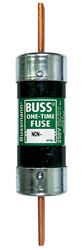 Bussmann  One-Time Fuse  200 amps 250 volts 1.56 in. Dia. 1 pk For General Purpose 