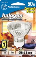 Westinghouse Halogen Floodlight Bulb 50 watts 330 lumens Floodlight MR16 GU10 White 6 pk 