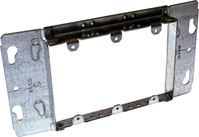 Raco Rectangle Steel 3 gang Electrical Box Cover For Used in Finish Wall Applications to Mount S 
