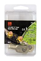 Gardner Bender  Xtreme  Industrial  Electrical Lug  Copper  1/0 AWG 3/8 in. Silver  2 pk 