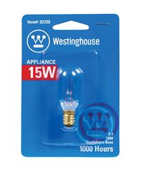 Westinghouse  Appliance Light Bulb  15 watts 108 lumens 