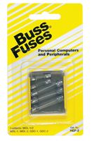 Bussmann  Glass Tube Fuse  Assorted amps 250 volts multi in. L 5 pk For Personal Computers and Perip 