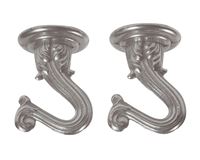 Westinghouse  Brushed Pewter  Swag Hooks  1-1/2 in. H 2 pk 