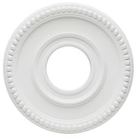 Westinghouse White Colonnade Medallion 12-3/8 in. L 1 pk 
