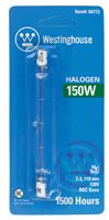 Westinghouse Halogen Light Bulb 150 watts 2600 lumens Double-Ended T3 RSC White 1 pk 