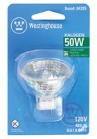 Westinghouse  Halogen Light Bulb  50 watts 330 lumens Floodlight  MR16  GU7.9/8.0  White  1 pk 