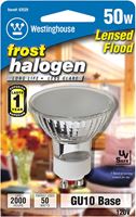 Westinghouse Halogen Light Bulb 50 watts 330 lumens Floodlight MR16 GU10 Frosted 1 pk 