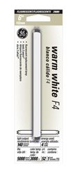 GE  Fluorescent Bulb  4 watts 140 lumens Linear  T5  6 in. L Warm White  1 pk 