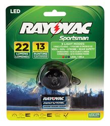Rayovac  Sportsman  22 lumens Headlight  LED  AAA 