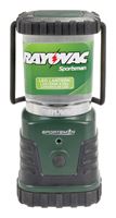 Rayovac  Plastic  LED  Lantern  D  Green/Black 