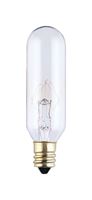 Westinghouse Incandescent Light Bulb 15 watts 100 lumens 2700 K Tubular T6 Candelabra Base (E12) 