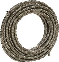 Southwire 3/4 in. Dia. x 100 ft. L Flexible Electrical Conduit FMC Galvanized Steel 