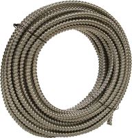 Southwire 1/2 in. Dia. x 100 ft. L Flexible Electrical Conduit FMC Galvanized Steel 