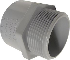 Cantex 1-1/4 in. Dia. PVC Male Adapter 