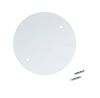 Jandorf  Outlet Plate Cover  White  4-3/4 in. L 1 pk 