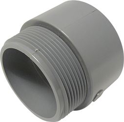 Cantex 2-1/2 in. Dia. PVC Male Adapter 