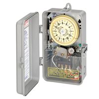 Intermatic Outdoor Pool Sprinkler Irrigation Timer 25 amps 208/277 volts Gray 