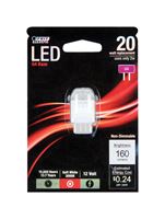 FEIT Electric  LED Bulb  2 watts 160 lumens 3000 K G4  Wedge  Soft White  20 watts equivalency 