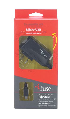 Fuse  4 ft. L Micro USB Phone Charger  1