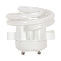 Satco  CFL Bulb  18 watts 1100 lumens Spiral  T2  2.6 in. L Warm White  1 pk 
