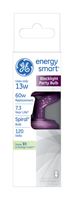 GE  Energy Smart  CFL Bulb  13 watts Spiral  T3  4.9 in. L Blacklight  1 pk 