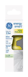 GE  Energy Smart  CFL Bulb  13 watts Spiral  T3  4.9 in. L Yellow  1 pk 