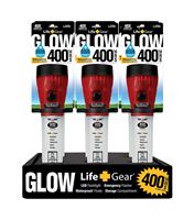 Life+Gear Glow 12 lumens Flashlight LED AA Red 