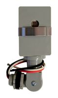 Amertac Gray Photoelectric Swivel Light Control 1 pk 