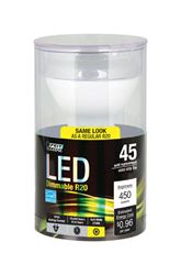 FEIT Electric  LED Bulb  8 watts 450 lumens 2700 K Medium (E26)  R20  Soft White  45 watts equivalen 