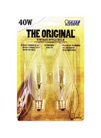 FEIT Electric  The Original  Incandescent Light Bulb  40 watts 65 lumens 2200 K Vintage Edison  CA 