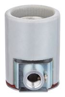 Jandorf Side Outlet & Bushing Socket 660 watts 600 volts White Medium 