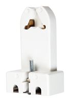 Jandorf Fluorescent Socket 660 watts 600 volts White Pedestal 