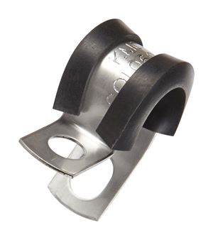 Jandorf  Stainless Steel  Stainless Steel Rubber Cushion Clamp  2
