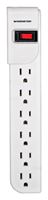 Monster  Just Power It Up  3 ft. L 6 outlets Power Strip  White 