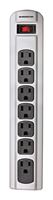 Monster  Just Power It Up  4 ft. L 7 outlets Power Strip  Gray 
