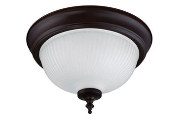 Westinghouse  Rubbed Bronze  Ceiling Fixture  8 in. H x 11 in. W 