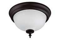 Westinghouse  Rubbed Bronze  Ceiling Fixture  8 in. H x 11 in. W 