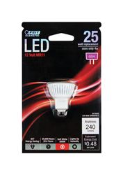 FEIT Electric  LED Bulb  4 watts 240 lumens 3000 K GU4  MR11  Soft White  25 watts equivalency 