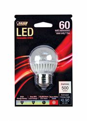 FEIT Electric  LED Bulb  7.5 watts 500 lumens 3000 K Medium Base (E26)  G16-1/2  Warm White  60 watt 