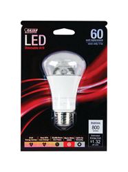 FEIT Electric  LED Bulb  11 watts 800 lumens 3000 K E26  A19  Warm White  60 watts equivalency 