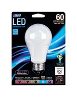 FEIT Electric  LED Bulb  9.5 watts 800 lumens 5000 K Medium Base (E26)  A19  Daylight  60 watts equi 