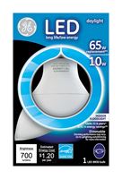 GE  LED Bulb  10 watts 700 lumens 5000 K Medium Base (E26)  BR30  Daylight  65 watts equivalency 