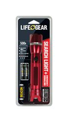 Life+Gear 250 lumens Search Light LED AAA Red 