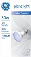 GE  Incandescent Light Bulb  50 watts 540 lumens 2850 K Plant Light  R20  Medium Base (E26)  1 pk 